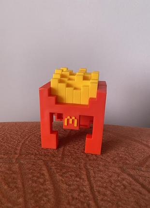Іграшка картопля фрі (minecraft fry helmet) mcdonald's