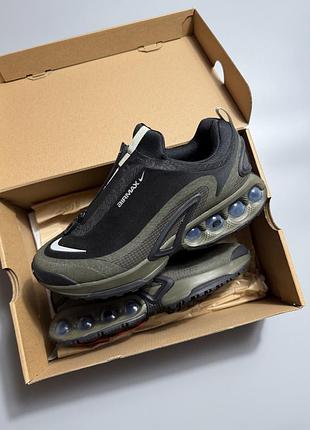 Кросівки чоловічі nike air max dn roam чорні з хакі
