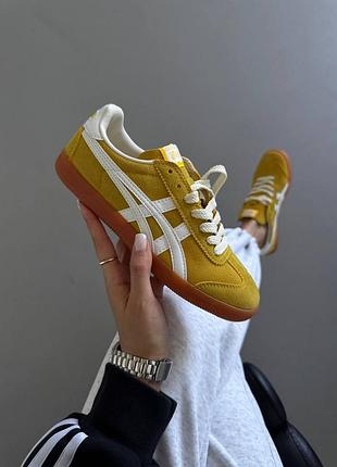 Кроссовки женские asics onitsuka tiger | mustard yellow