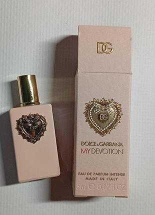 Миниатюра парфюмированная вода dolce&amp;gabbana my devotion eau de parfum intense