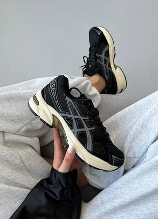 Кроссовки женские asics gel-1130 | black / grey premium