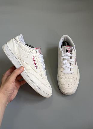 Кроссовки reebok club c85 club reflective 43(28cm) classic