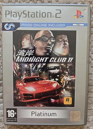 Midnight club 2, лицензия, eng, б/у, ps2 playstation 2