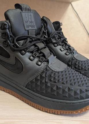 Кросівки чоловічі nike lunar force 1 duckboot чорні