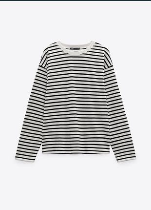 Реглан в смужку zara