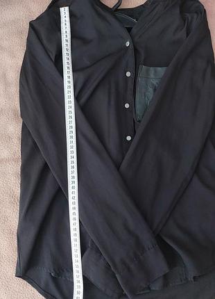 Сорочка жіноча vero moda чорна 2