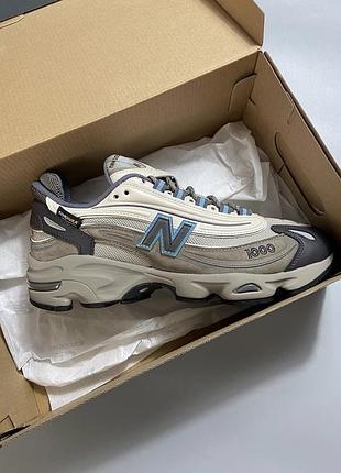 Кросівки чоловічі new balance 1000 cordura сірі з бежевим