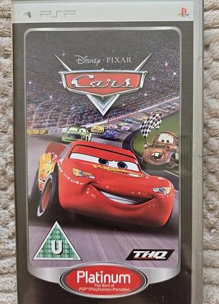 Disney pixar cars (тачки), eng, б/у, psp playstation portable