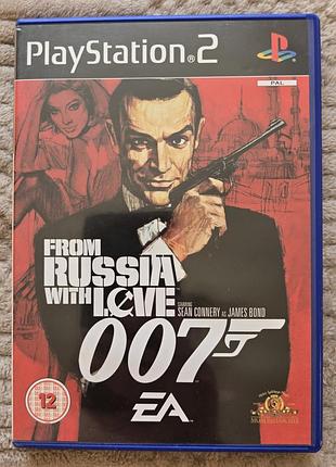 James bond 007: from russia with love, ліцензія, eng, б/у, ps2 playstation 2