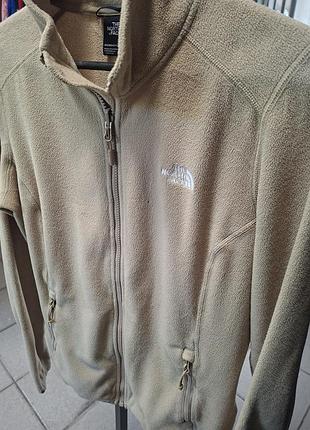 Кофта жіноча the north face флісова бежева m