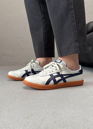 😍 жіночі кросівки asics onitsuka tiger tokuten beige/black