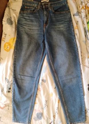 Джинси жіночі levi’s premium 80s mom jean сині w28