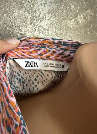 Вкорочена блуза zara 9