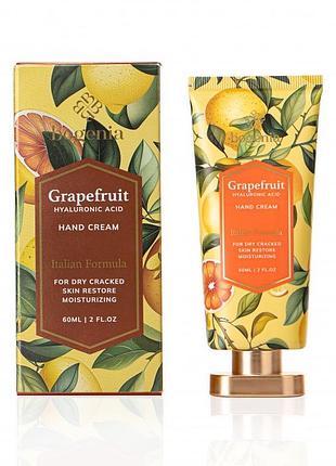 Крем для рук grapefruit + hyaluronic acid hand cream bogenia 60 мл