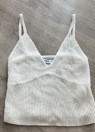 Майка топ zara
