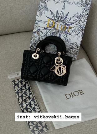 Сумочка lady d-joy micro bag black🖤