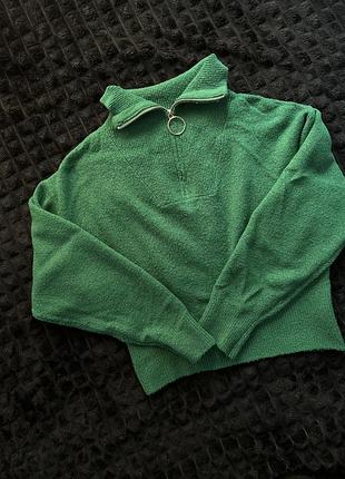 Светр жіночий h&m зелений