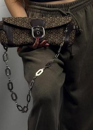 Сумка dkny с цепочкой