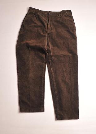 Мужские вельветовые укороченные брюки uniqlo men's smart ankle trousers corduroy - s-m