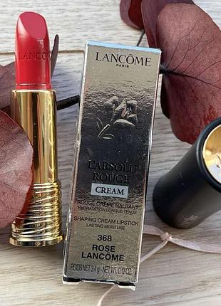 Помада для губ (оттенок 368 rose lancôme) lancôme l'absolu rouge cream 3.4 гр