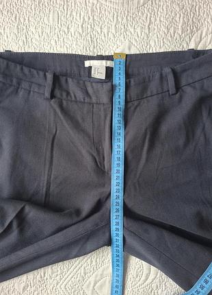 Брюки брюки h&amp;m темно синие размер 38/8 9