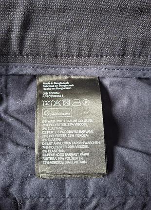 Брюки брюки h&amp;m темно синие размер 38/8 6