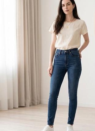 Оригинальные джинсы levi's 721 high rise skinny (размер 25 / xs) / джинсы левис с высокой посадкой / стан идеален 💙