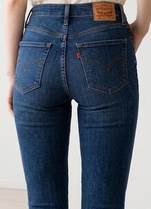 Оригинальные джинсы levi's 721 high rise skinny (размер 25 / xs) / джинсы левис с высокой посадкой / стан идеален 💙