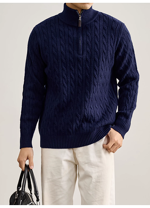 Новый брендовый коттоновый мужской теплый свитер на замочке р.3xl(56-58) и 4xl(60-62).