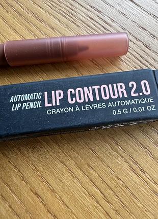 Олівець для губ huda beauty lip contour 2.0 warm brown 0.5 г