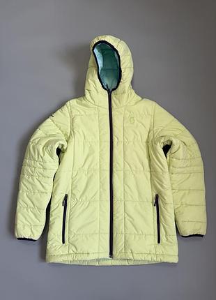 Женский пуховик  scott insuloft warm / insuloft tech green size xl  salomon columbia peak perfomance