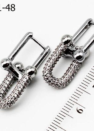 Серьги тиффани из медицинского золота stainless steel, xuping позолоченные