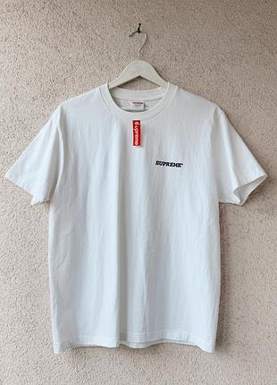 Новая мужская футболка supreme multi logo