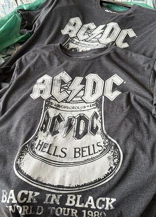 Брендовая футболка ac/dc back in black 3