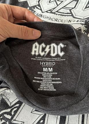 Брендовая футболка ac/dc back in black 2