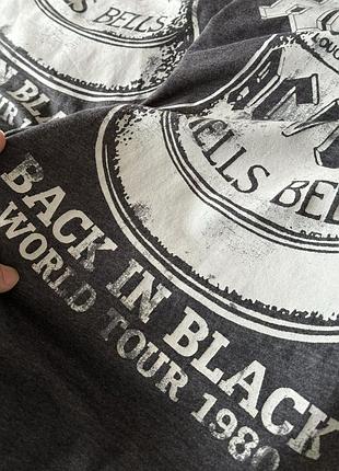 Брендовая футболка ac/dc back in black 7
