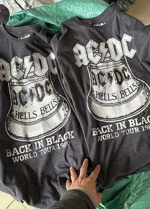 Брендовая футболка ac/dc back in black 9