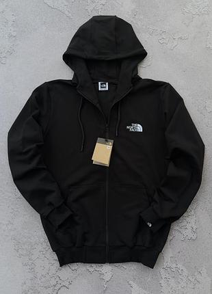 Соуп худи the north face черная мужская кофта демисезон s / m / l / xl / xxl