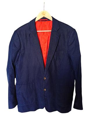 Вельветовий піджак savile row синій