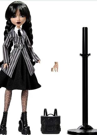 Лялька для дівчинки monster high wednesday 4