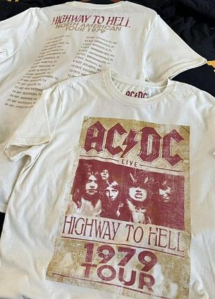 Брендова футболка ac/dc highway to hell