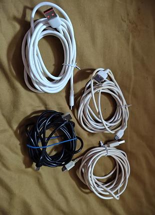 Кабель microusb - usb 3 метра