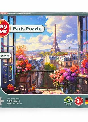 Пазл playtive paris puzzle «париж», 1000 элементов, 68 × 48 см