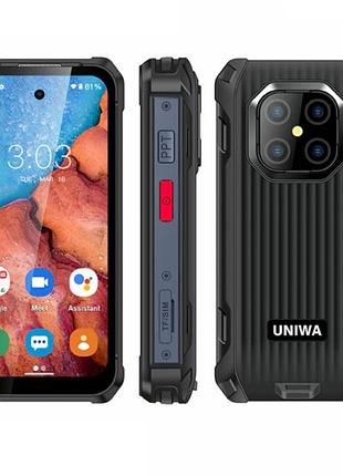 Защищенный мини-смартфон maxo (6gb / 128gb) — противоударный, влагозащищенный (ip68), с функцией рации ptt и мощным фонариком