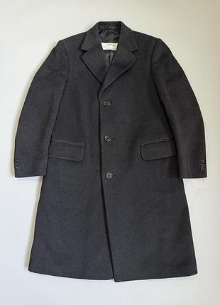 Кашемировое пальто aquascutum wool  size m burberry armani
