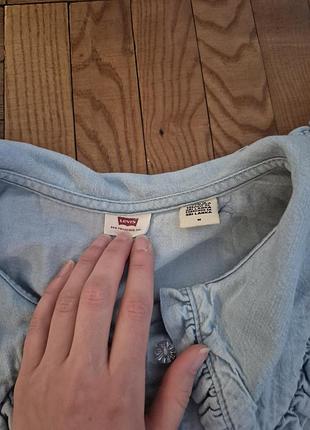 Джинсова блуза levis 2