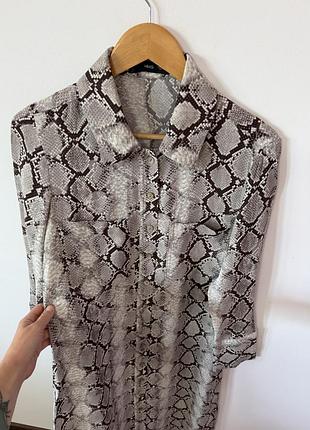 Красива міді сукня mango🌿 8