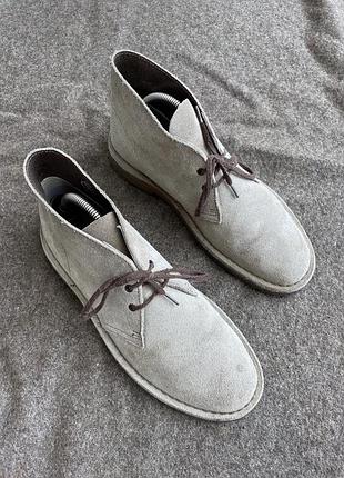 Замшеві черевики clarks 2