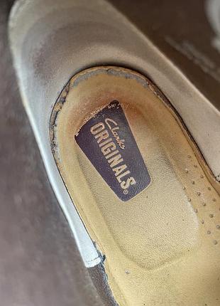 Замшеві черевики clarks 8