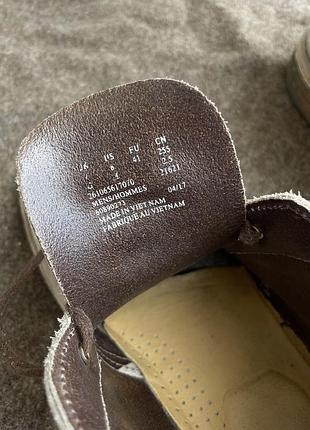 Замшеві черевики clarks 9